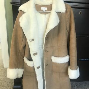 Vintage LOFT Shearling Coat